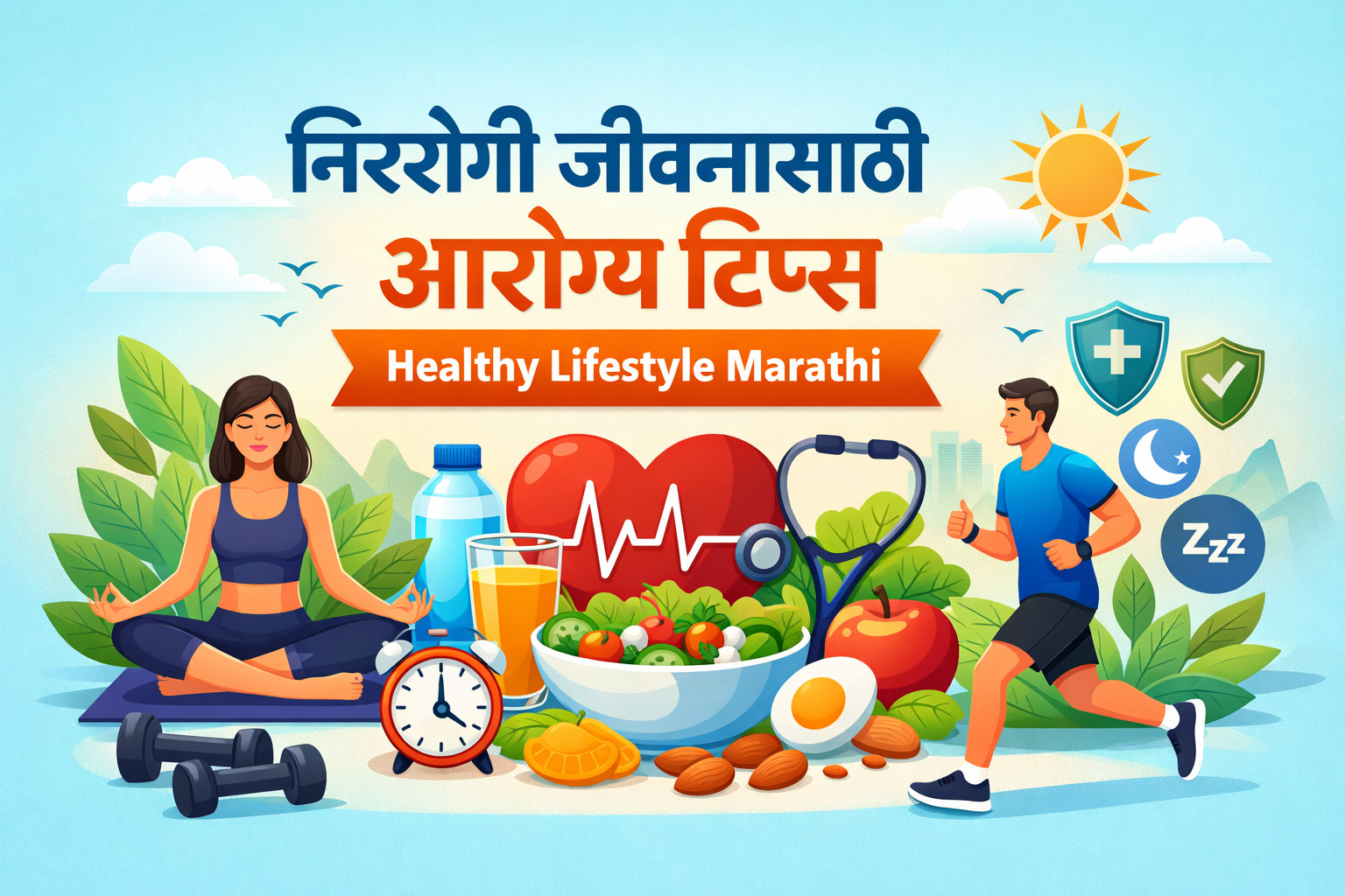 निरोगी जीवनासाठी आरोग्य टिप्स | Healthy Lifestyle Marathi